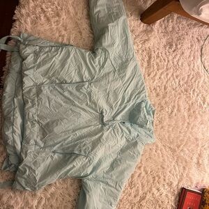 Free people movement Light Blue Windbreaker puffer type Jacket